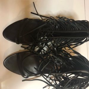 Coup D’etat Fringe Sandals